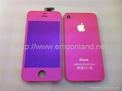 Full Conversion Kits for iPhone 4 4G 4S - Electroplated Pink