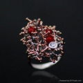 Popular Natural Gems Jewelry Platinum