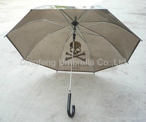 black PVC rain umbrella for sale 2