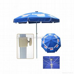 promotional beach umbrella with pepsi