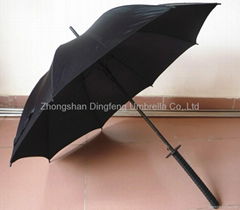 samurai sword straight umbrella