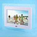 7-inch Picture Frame - Picture Slide Show - Play Music and Movie - Support SD/MS 1