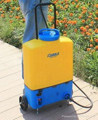 16L electric sprayer with wheels