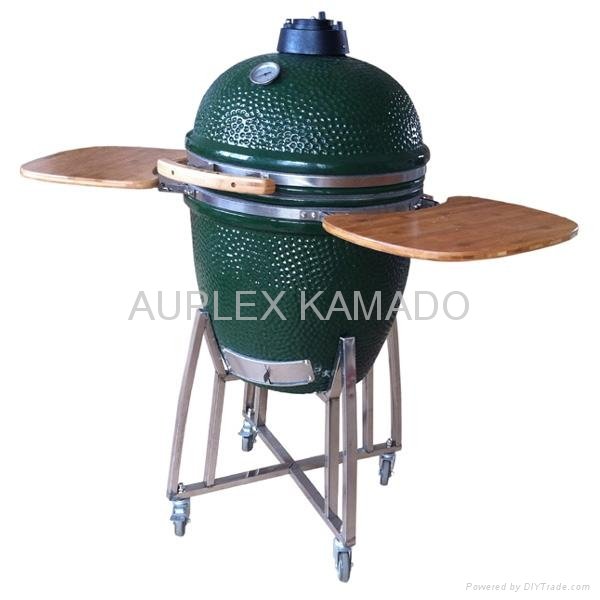 China kamado bbq ceramic charcoal grill barbecue outdoor cooking grill bbq 2