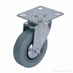 Gray caster swivel (3")