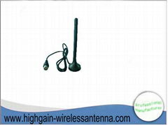 DVB-T DMB CMMB magnetic base whip antenna