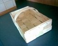 Wood baskets, wood berry baskets, wooden packaging for fruits 2