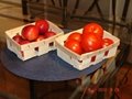 Wood baskets, wood berry baskets, wooden packaging for fruits 5