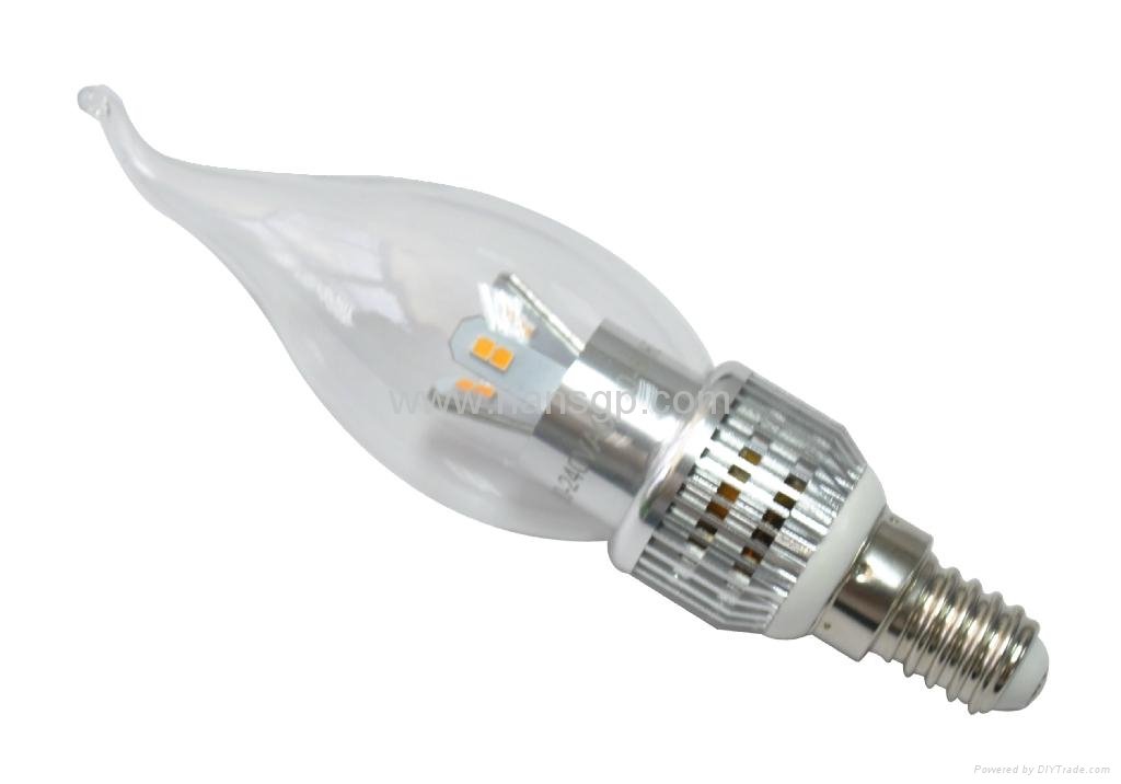 LED candle lamp(LED bulb lamp) CE-EMC/ROHS E14  3