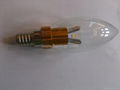 Led Candle Lamp 3watts with e14 led Base ,Led Candle Bulb  4
