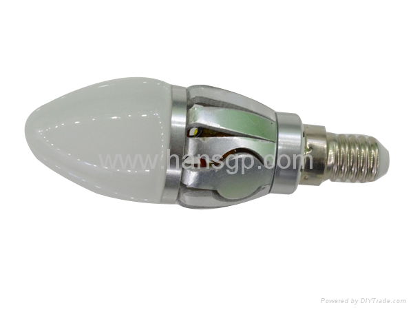 4W Profile Aluminium LED Candle Lamp with CE&ROHS 