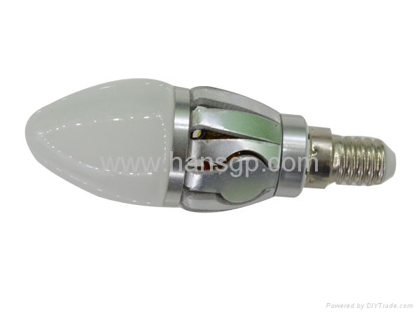 new design energy saving led candle lamp 3w  2