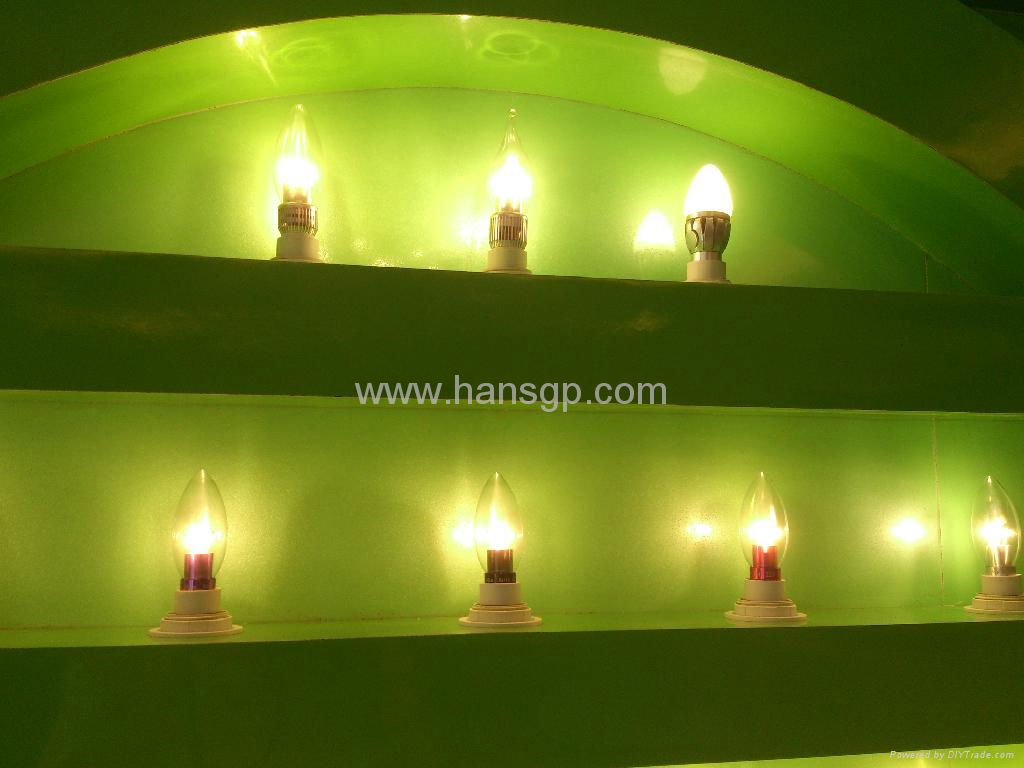 new design energy saving led candle lamp 3w  3