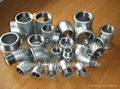 Hot dip galvanized Malleable cast iron pipe fittings 1