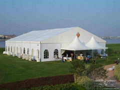 PVC coated fabric for clear span tent 