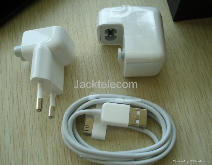 EU 10W USB Wall Charger Power Adapter For iPad iPhone White 2100mA NEW 3