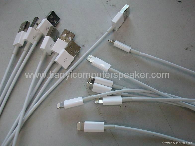 2012 newest for iphone5 cable manufacture & wholesale & supplier & factory  3