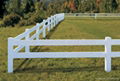 PVC Ranch Fence 1