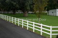 PVC Ranch Fence 2