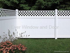 PVC Privacy Fence