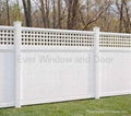 PVC Privacy Fence 2