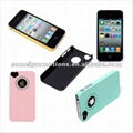 TPU various color mobile phone case for iphone 4 4s  1