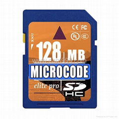 SD card 128MB to 2GB