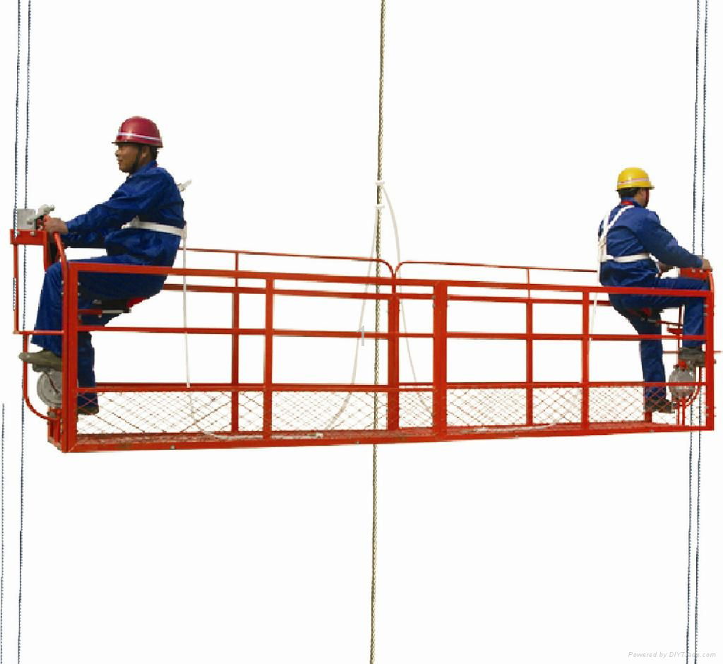 suspended platform manufactures / gondola building