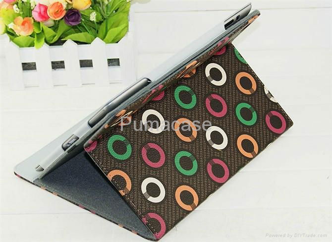 Hot selling detachable leather case for ipad 2/3