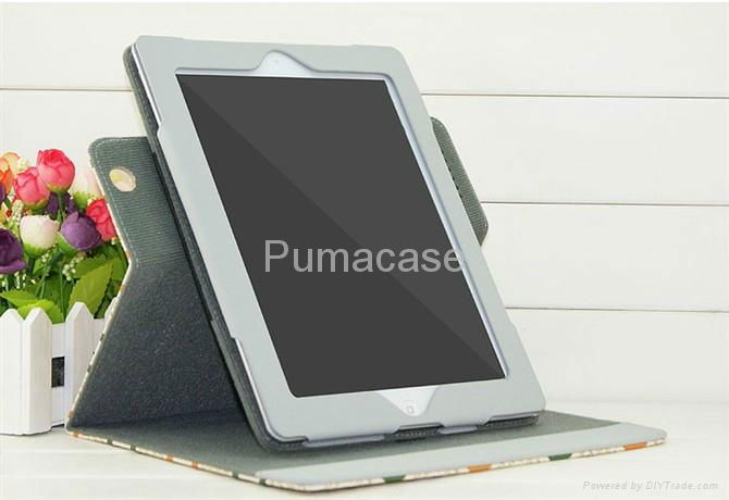 Hot selling detachable leather case for ipad 2/3 2