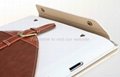 2012 New design leather case for ipad 2/3 4