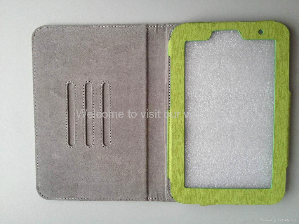 Sumsung Galaxy tab 2  7.0 leather case 3