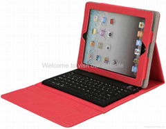 Wireless bluetooth keyboard case for ipad 2/3