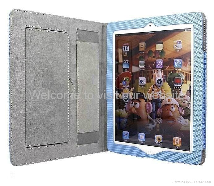 Multi-function leather case for ipad 2/3 2