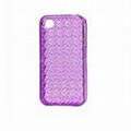 T-0884 TPU Diamond Pattern Case for iPhone 4s 1