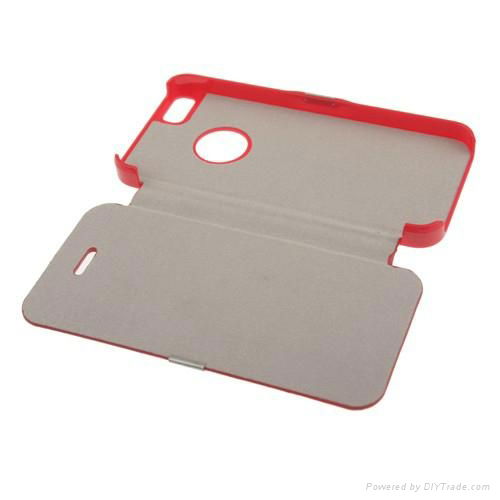 Flip Leather Case for iPhone 5 4