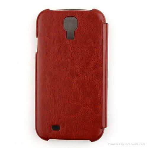 Fashionable PU Leather Case for Samsung GALAXY S4 Multi-Colors 2