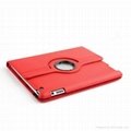 Fashion 360° Rotating Universal PU Leather Stander Case Cover for iPad 2/3 3