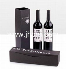 Romantic rigid cardboard paper packaging for France dry red wine