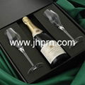 Elegant nice top grade France wine paper packaging box 2