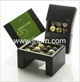 Eco-friendly cardboard biscuit gift packaging box design 3