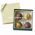 Nice colorful paper chocolate gift cube packaging box 3