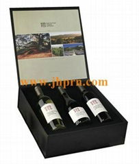 Cardboard paper gift wine set box