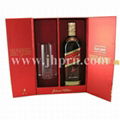 Cardboard paper gift wine set box 3