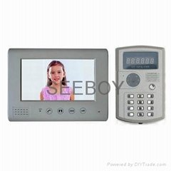 7 inch Video doorphone