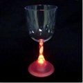Flashing Red Wine Cup