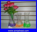 PVC Plastic Flower Vase 1