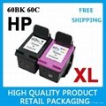 4 x Ink Cartridges for HP 60XL F4280
