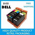 4 x Ink Cartridge (Dell) 21/ 22