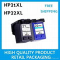 4 x HP 21 22 INK CARTRIDGEs for HP Deskjet 1410 5610 F2179 D1360 F380 PRINTER